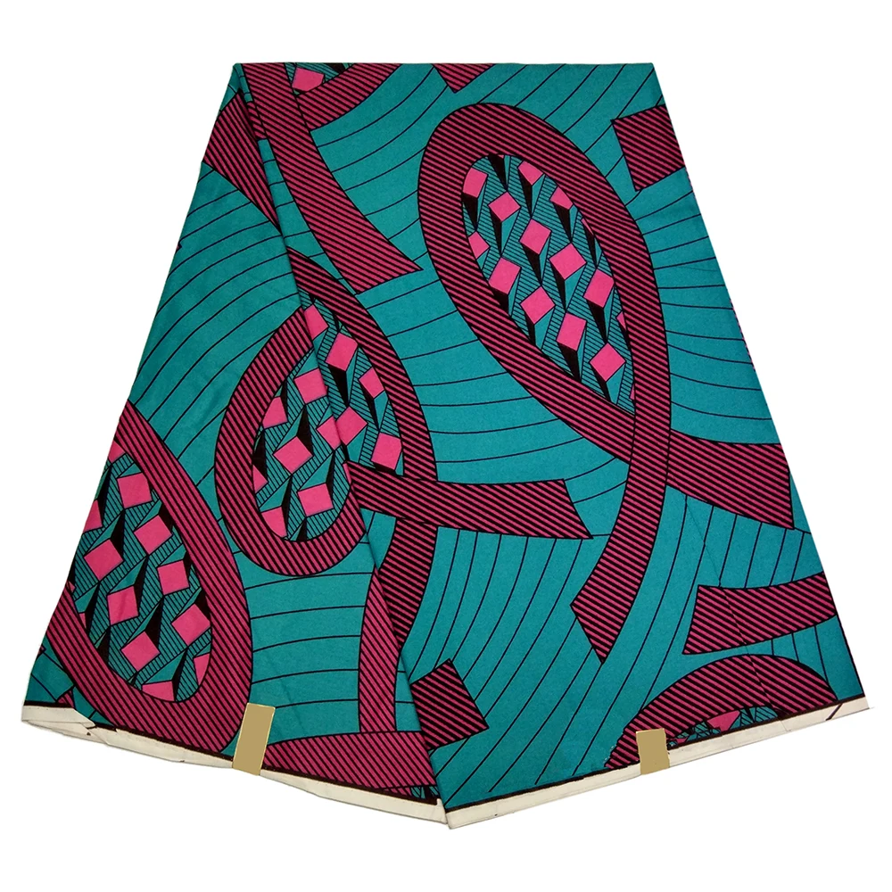 

African Nigerian Ankara Wax Print fabric Royal Fabric 6yard Per Lot polyester Fabric