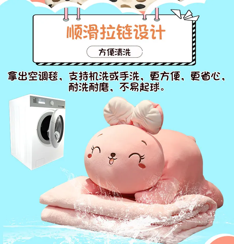 Мультяшные животные, толстая Подушка, супер мягкая подушка, kawaii, лежащая кукла, приятная для кожи, креативная Подушка для сна, подарок на день рождения для девочки