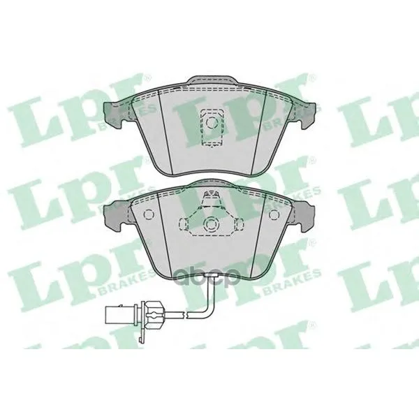 Колодки Тормозные Audi A6/Allroad 97-05 Передние Lpr 05p1230 Lpr арт. 05P1230