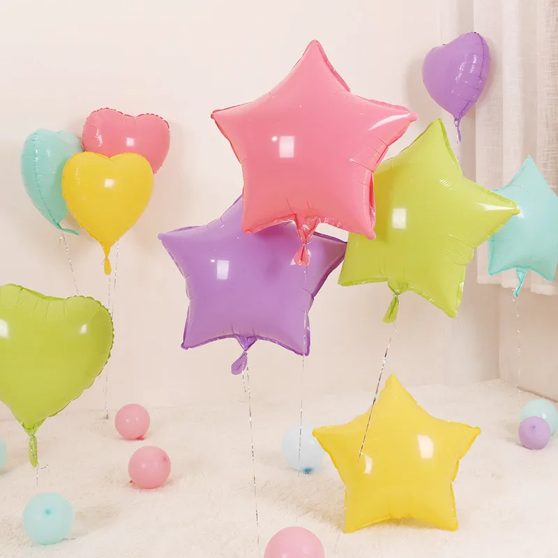 5 шт. фольгированные шары в форме сердца 18 дюймов|Воздушные и аксессуары| |