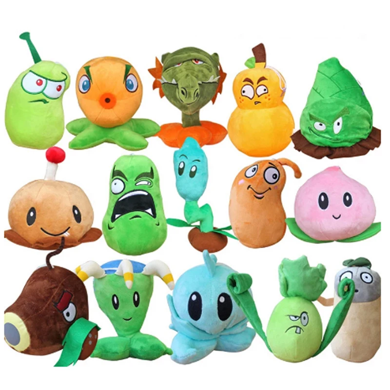 Plants vs Zombies Plush Stuffed Toys 1pcs 13-20cm PVZ Plants Plush Soft Toy Doll for Kids Children Gifts household toys