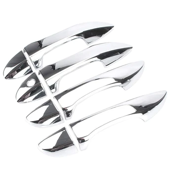 

8Pcs ABS Chrome Door Handle Cover Outer Sticker Exterior Decoration for Toyota Corolla 2014-2017