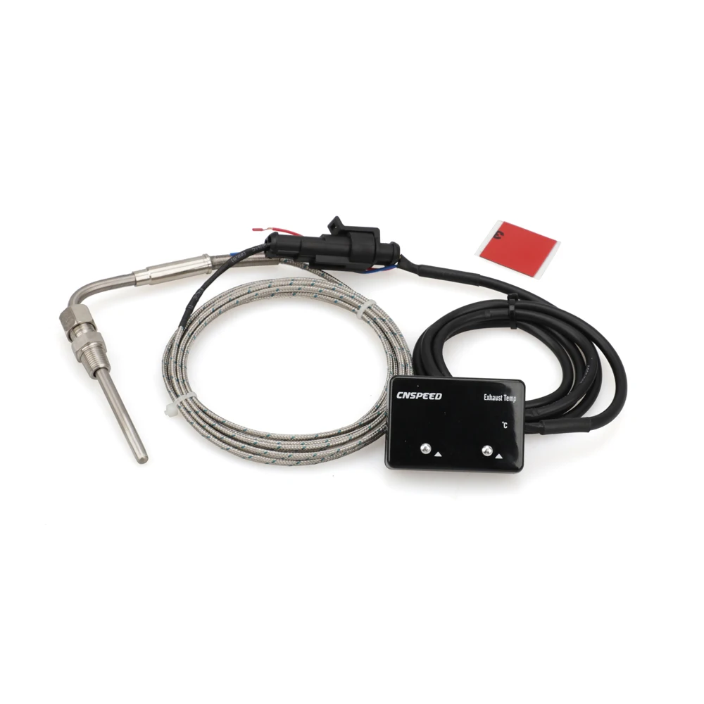 Red Blue LED Exhaust Gas Meter Exhaust Temp Gauge Digital With Sensor EXT Temperature Meter Turbo for 4WD Hilux Patrol EGT