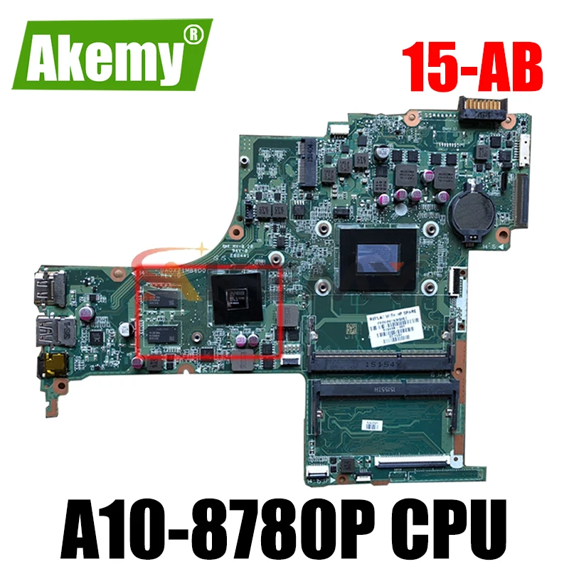 100% рабочая hp 15-AB 15Z-AB материнская плата 844805-601 844805-501 844805-001 аккумулятор большой