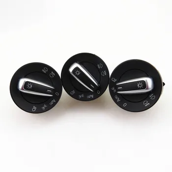 

READXT 3X Chrome Headlight Fog Lamp Switch For VW Passat B6 Golf 5 MK5 6 MK6 Caddy Tiguan Touran RABBIT 5ND941431B 5ND 941 431 B