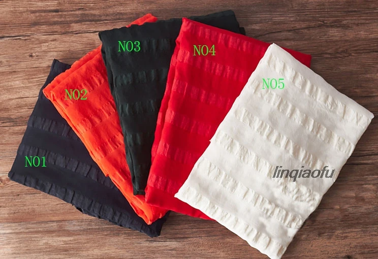 Льняная ткань, брендовая льняная полосатая оранжевая красная ткань, Высококачественная льняная ткань