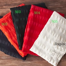 Льняная ткань, брендовая льняная полосатая оранжевая красная ткань, Высококачественная льняная ткань