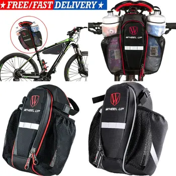 

New Cycling Bicycle Rear Seat Storage Trunk Bag Bike Pannier Rack Waterproof Handbag Bicycle Double Kettle Saddle Storage Bag