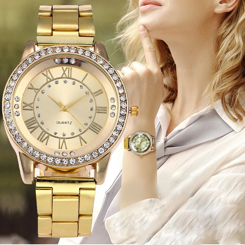 

Women Watches Bayan Kol Saati Fashion relogio feminino Rose Gold Silver Luxury Ladies Watch For Women reloj mujer montre femme