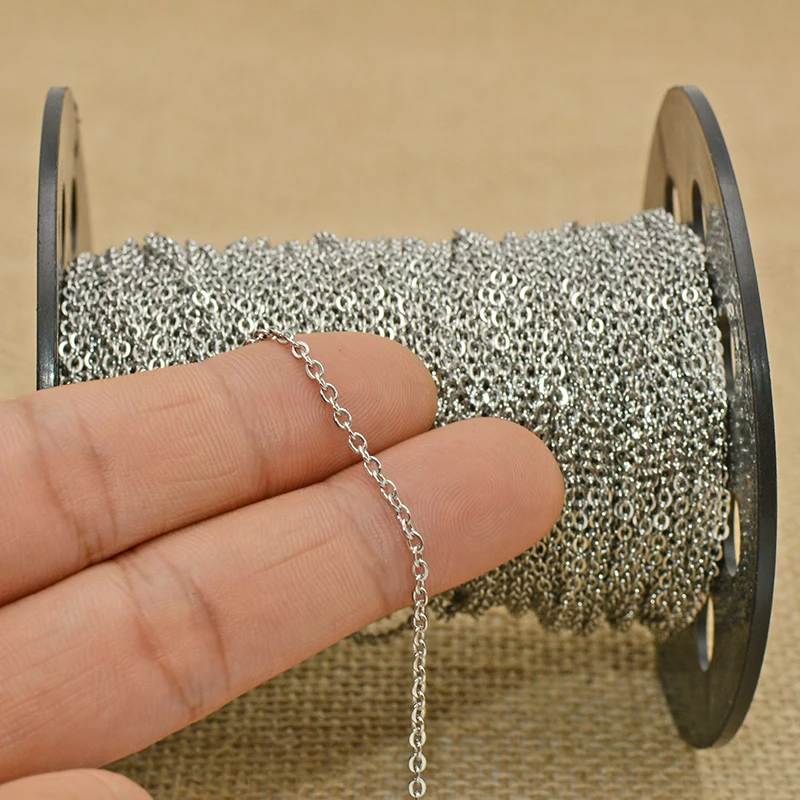 Bulk Chain Jewelry Findings Stainless Steel Jewelry Making 10