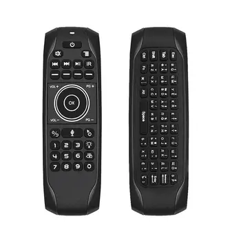 

L8STAR G7V Pro Russian Mini keyboard Gyro Backlit Voice Search Air Mouse IR Learning 2.4G Wireless Remote control for TV Box