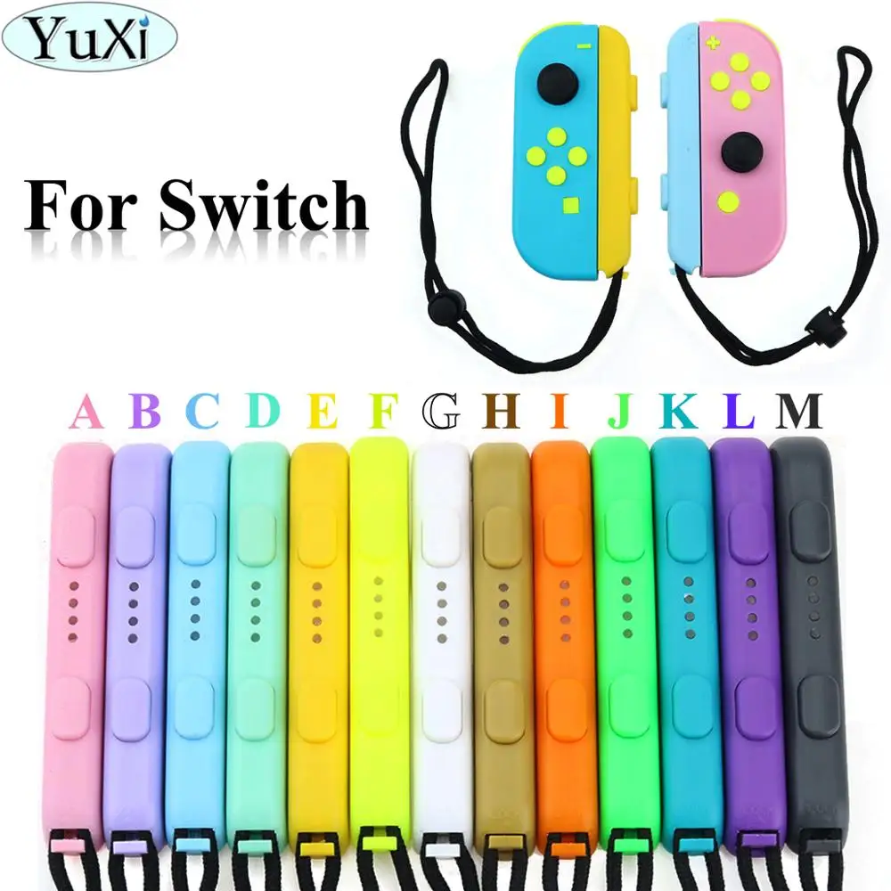 

YuXi Candy color For Nintend Switch Gamepad Controller Gamepad Hand Rope Joy-Con Wrist Strap Laptop Video Games Accessories