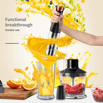 

Proscenic Hand Blender Stick Powerful Immersion Portable Blender 4 in 1 set for Kitchen Whisk Beaker Juicer Mixer Smoothie Baby