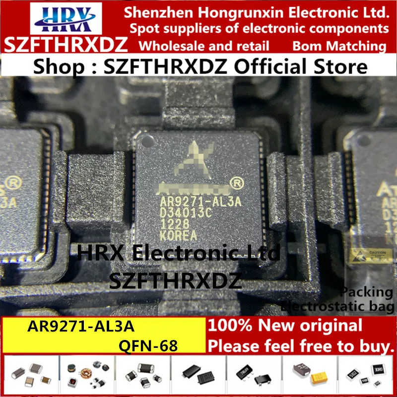 AR9271-AL3A QFN-68 AR9271 QFN68 AR9271-AL3A 2600 шт./кор.(10PCS-20PCS-50PCS