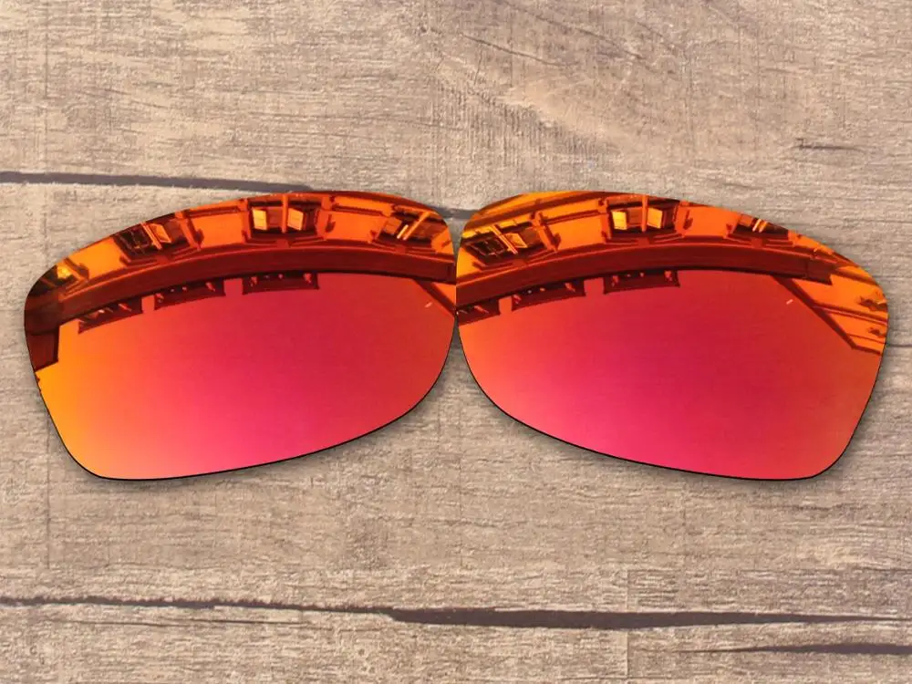 Ruby Mirror Vonxyz Multiple Choices Polarized Replacement Lenses for-Oakley Jupiter Factory Lite OO4066 Sunglasses - Lenses Color: Ruby Mirror