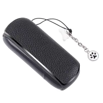 

Solid Color Electroplating Carrying Case Anti-scratch PU Leather Protective Cover Shell Sleeve for IQOS 3.0 Accessories
