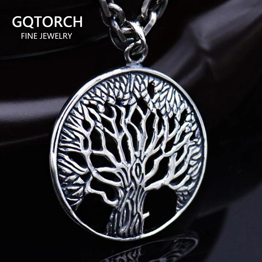 1PC Necklace Jewelry Men's Vintage Norse Viking Tree of Life Pendant Knot Amulet