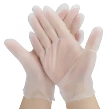 

Hand Care 100pcs Disposable Latex Gloves Punch Resistant Protective Hands Protection