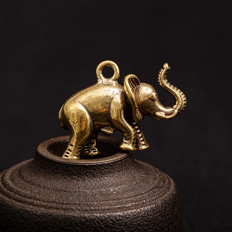 elephant pendant brass (9)