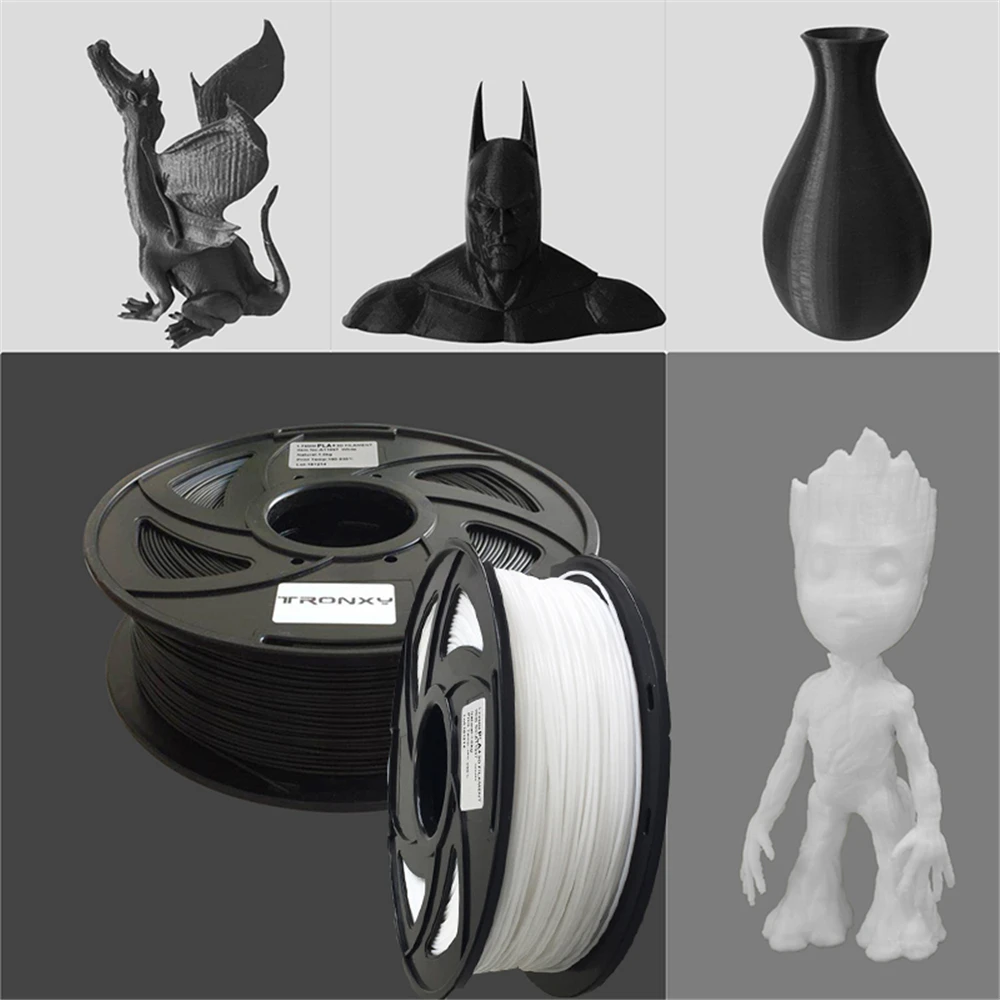 1 кг Tronxy 3d Принтер Нити аксессуары поставки пла/АБС 1,75 мм печатный материал Различные виды цветов на выбор
