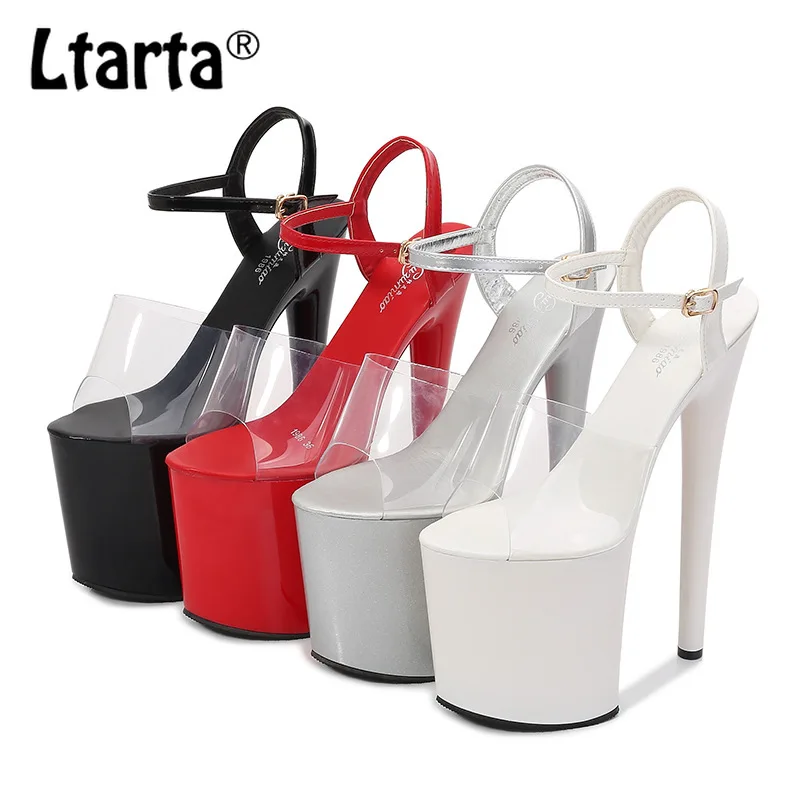 Женские босоножки LTARTA на платформе блочном каблуке очень высоком для снежной