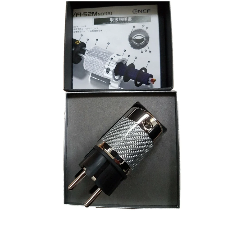 HiFi Schuko Plug Furutech FI E50 NCF (R) 50 адаптер питания розетка родиевая коробка высокого