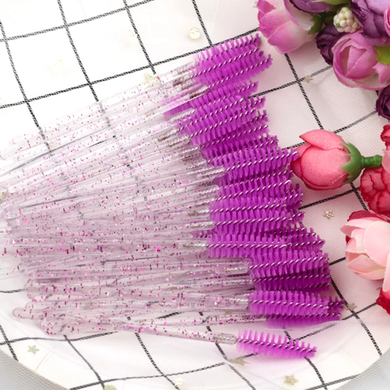 5-50Pcs Eyelash Brushes Makeup Brushes Disposable Mascara Wands Applicator Spoolers EyeLash Cosmetic Brush Makeup Tool makeup brush makeup tool eyelashes brush eyelash brush