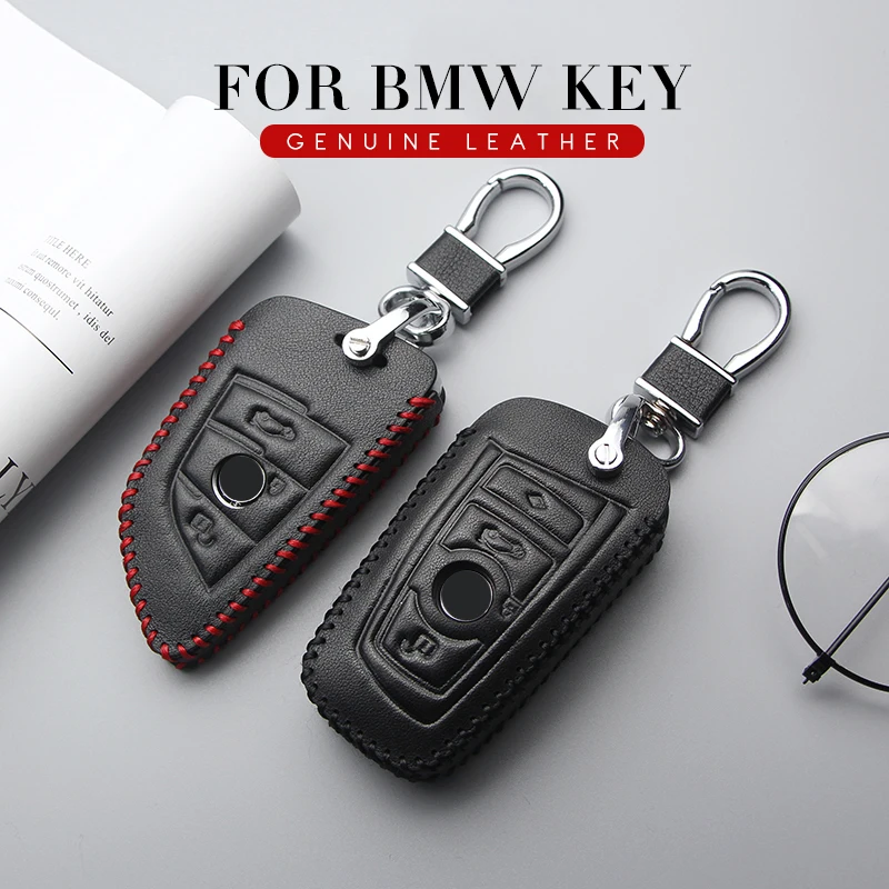 Кожаный чехол для автомобильного ключа BMW серии 5 1 G30 F20 E90 F31 E60 F07 X5 F15 E70 G05 X6 F16 E71 X3 X4