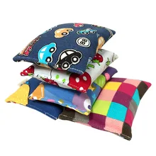 Толстые детские плоские мешки с песком игры ручной работы холст юные студенческие мешки с песком реквизит мультфильмов игрушки