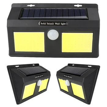 

High-power COB Wall Light Courtyard Battery Operated Motion Sensor Outdoor Solar Lamp Body Induction Waterproof Illumination