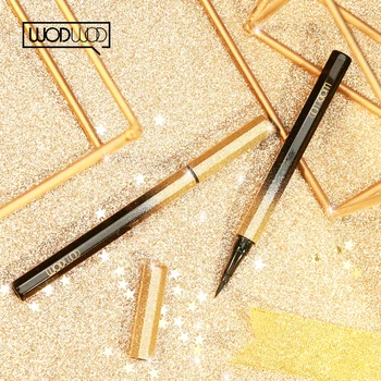 

Silver River Star Eyeliner Pen Cool Black Waterproof Quick-Drying Long lasting Smooth Natural Pigment Beauty Eye Makeup Tool
