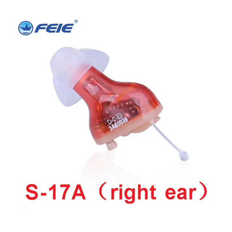  Digital Invisible Hearing Aid Sound Amplifier for Severe Hearing Loss Adjustable Volume with Tinnit