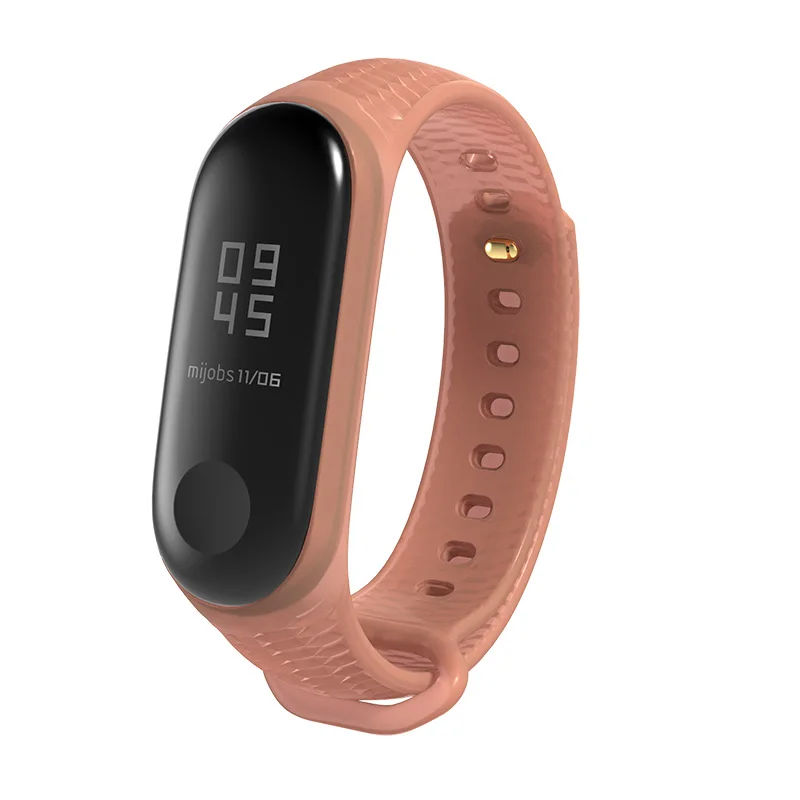 Mi jobs mi Band 3 4 ремешок на запястье для Xiaomi mi Band 4 3 спортивный силиконовый браслет для mi band 4 3 Смарт-браслеты для наручных часов