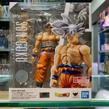 

Original Bandai Dragon Ball Super SHF GOKU UI Action Figure Figurals Model Dolls Brinquedos