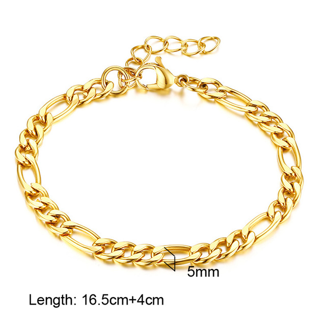 Twist Rope Chain Bracelet for Women Stainless Steel Bracelets Female Wrist Adjustable Length Party Layering Jewelry