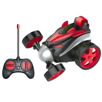 

2.4G RC Excavator Stunt Car 360 Rotation 2 Sides Waterproof Driving On Water Land Amphibious Electric Toys For Children N8