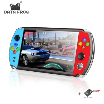 

DATA FROG 4.3/5 inch Double Rocker Handheld Game Console Support TV Output X12 Retro Portable Handheld Video Game Console