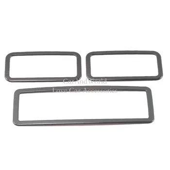 

For Volkswagen VW Teramont Atlas 2017 2018 2019 Stainless Steel Rear Read Light Cover Interior Roof Lamp Trims Car Accessories