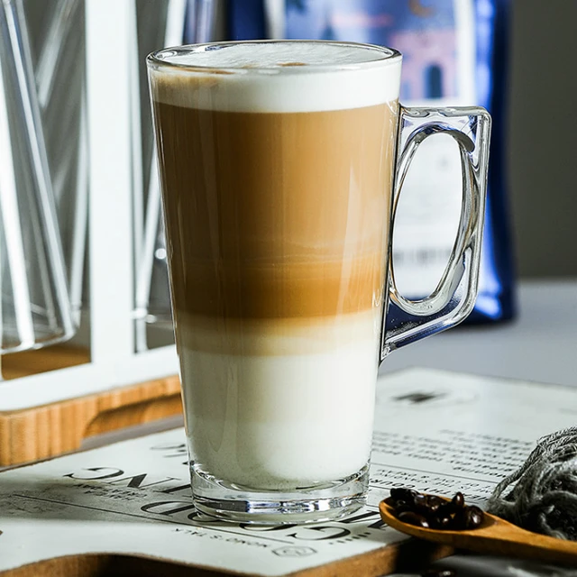 Glass Latte Mug