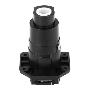 

Parts 7-Pin Round Trailer Plug Replacement Universal 7 Way Blade Socket