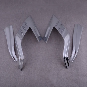 

CITALL 4 PCS Car ABS Chrome Rear Tail Light Lamp Cover Frame Trim Fit for Toyota RAV4 2019