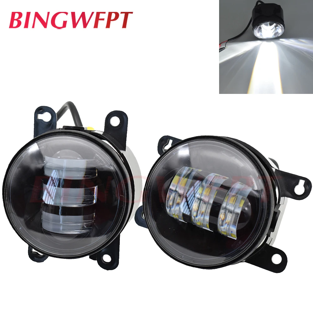 

2pcs/pair LED fog Lights For Renault Logan Saloon LS 2004-2015 For Renault Grand Scenic 2004-2015 For Laguna 3 / III Grandtour