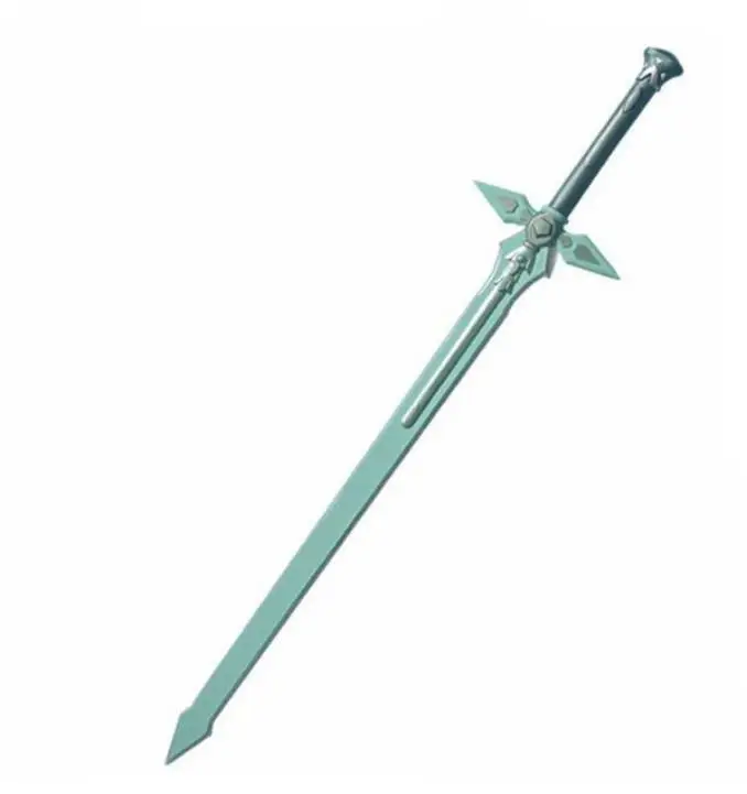 80 см Sword Art Online SAO skysword Kirigaya Kazuto Elucidator/Темный отталкивающий 1:1 Косплей Опора меч PU пена модель игрушка - Цвет: green