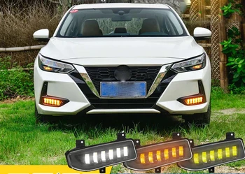 

Fast delivery Led daytime running lights+moving turn signal+remote control for Nissan slyphy X-TRAIL Qashqai KIcks