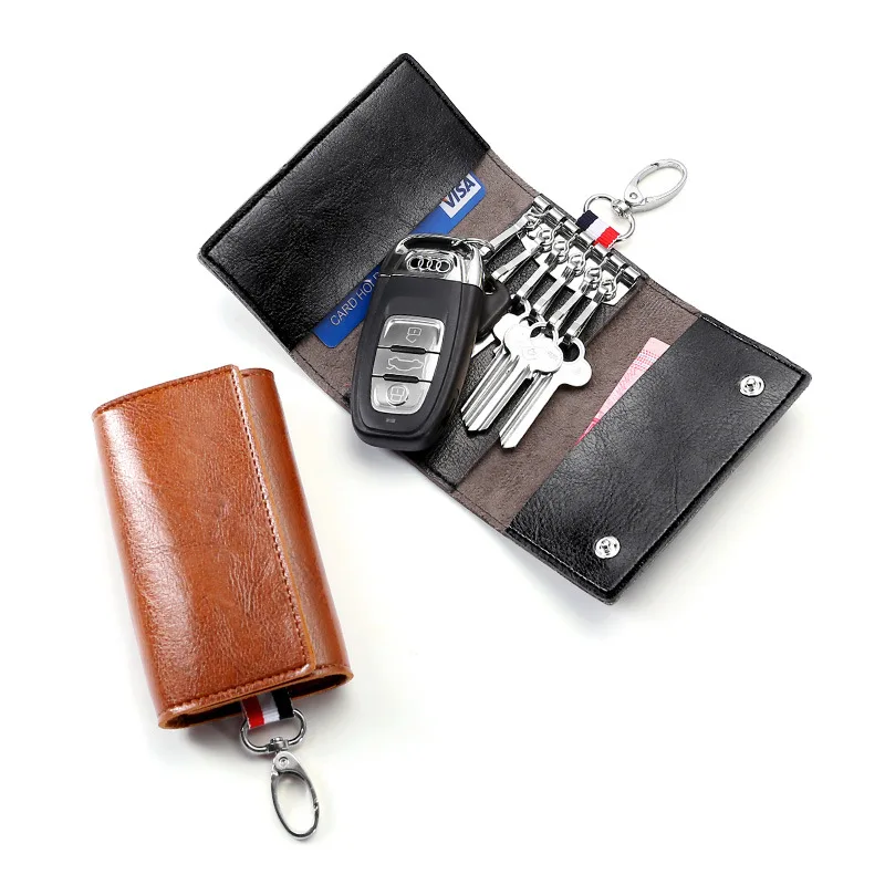 

Car Key Cases Men's Household Key Women's Casual Multi-functional Change Card Holder Key