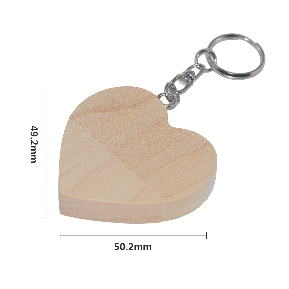 Дерево Сердце USB флэш накопитель карта памяти Флеш 64 ГБ 16 32 свадебный подарок