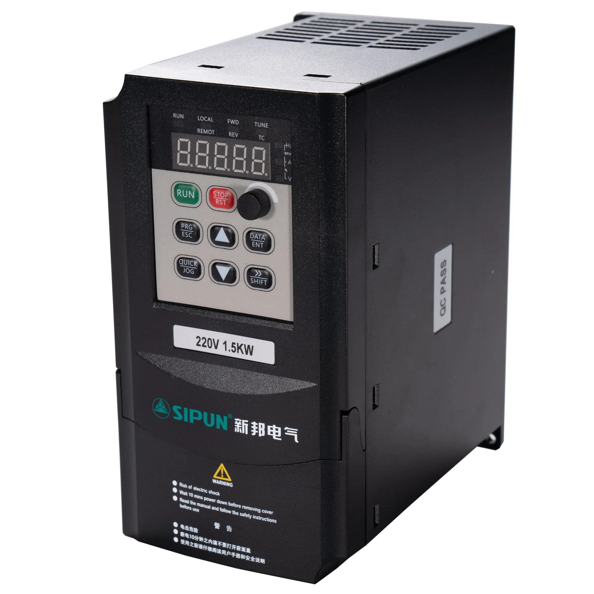 VFD 220 кВт 500 В SPVF-1.5G-S2 однофазный привод переменной частоты 0-220 Гц AC в 2hp для