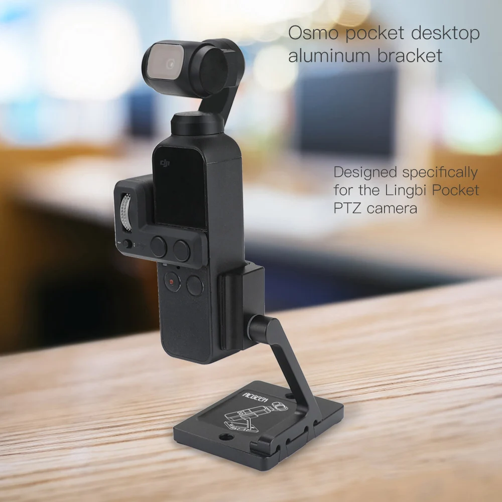 OSMO карманная настольная подставка регулируемый угол съемки держатель стабилизатор алюминиевый сплав база для DJI OSMO карманные аксессуары