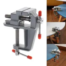 Mini Aluminum Alloy Bench Clamp Drill Press Vice Micro Clip Power Tool Accessories for Clamping Table Water Pump 2021