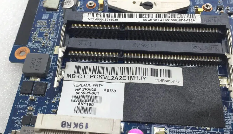 665991-001 8K1190 SHELI для Hp Pavilion DV7 DV7-6000 материнская плата для ноутбуков pc материнская плата HM65